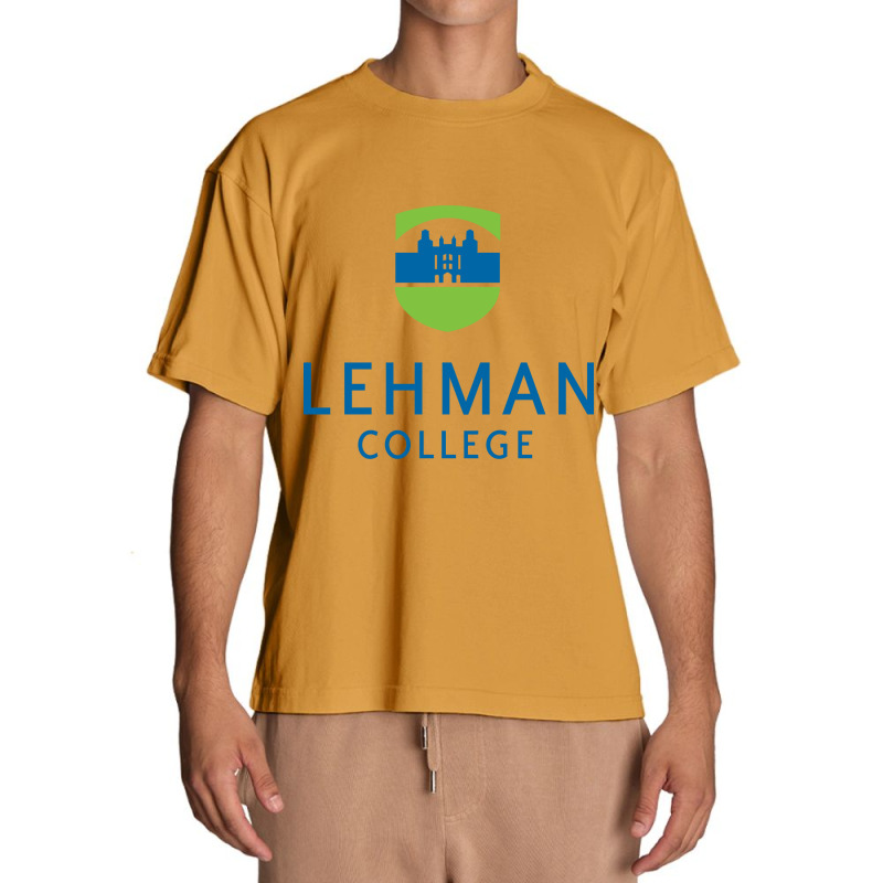 Small Lehmanlogo Bluegreen Verticalcopy Urban Heavy T-shirt by Suksesan | Artistshot