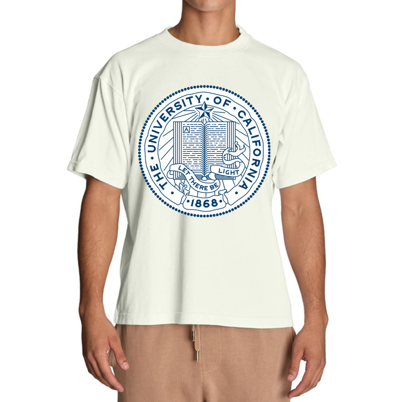 The University Of California Vectorized Urban Heavy T-shirt by Suksesan | Artistshot