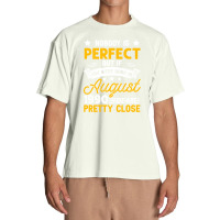 Nobody Is Perfect August 1990 Leo Virgo Urban Heavy T-shirt | Artistshot