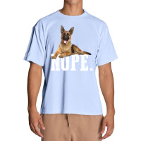 Nope Lazy German Shepherd Dog Lover Urban Heavy T-shirt | Artistshot