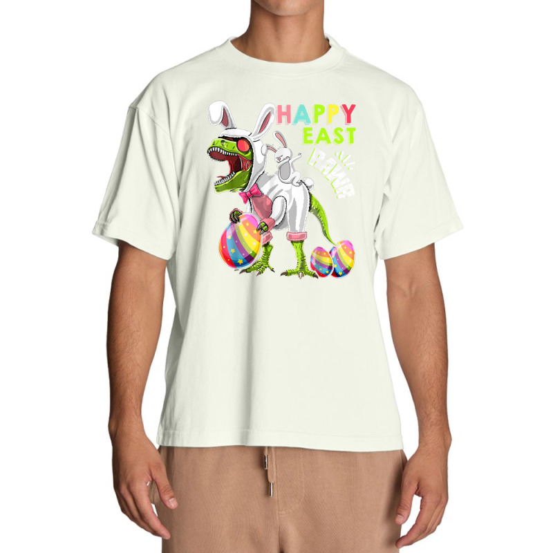 Easter Gift For Boys Kids Dinosaurs Happy Eastrawr Urban Heavy T-shirt | Artistshot