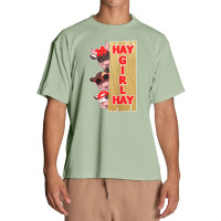 Hay Girl Hay Cow Farmer Rancher Cow Owner Cow Lover Kawaii Urban Heavy T-shirt | Artistshot