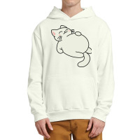 Full Cat Sleeping Urban Pullover Hoodie | Artistshot