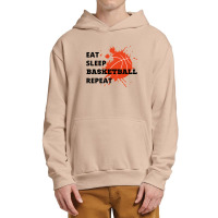 Eat Sleep Basketball Repeat, Basketball Funny Urban Pullover Hoodie | Artistshot