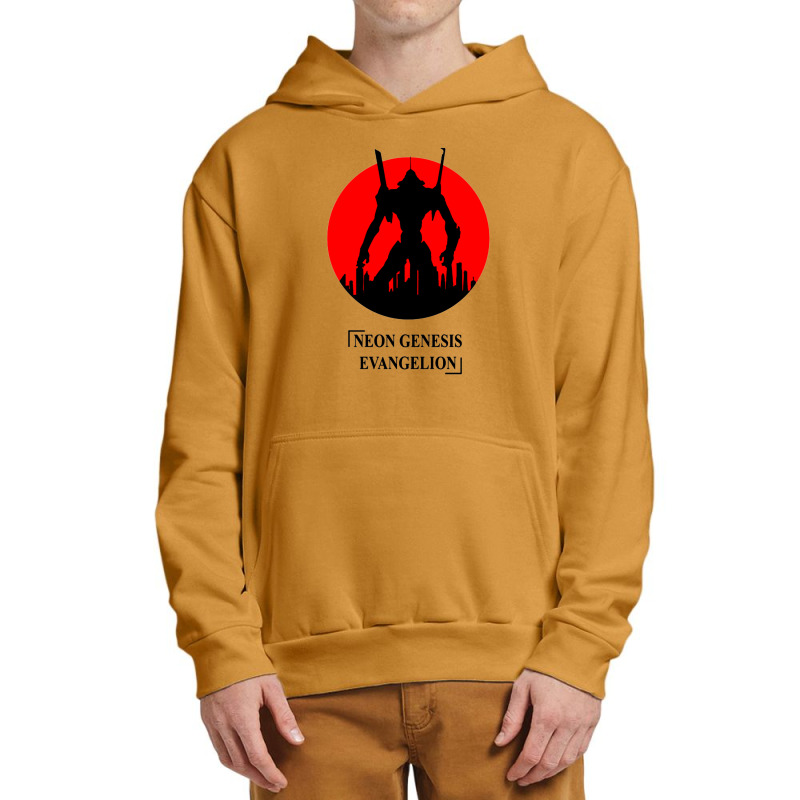 Shilluet Eva 01 Angel Genesis Urban Pullover Hoodie by MikeKCortez | Artistshot