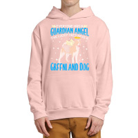 Greenland Dog T  Shirt Greenland Dog With Guardian Angel T  Shirt Urban Pullover Hoodie | Artistshot