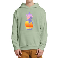 Beach Vibes T  Shirt Vintage Pineapple Sunset Surf Aloha Beach T  Shir Urban Pullover Hoodie | Artistshot