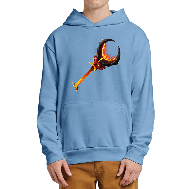 Burning Axe Urban Pullover Hoodie | Artistshot