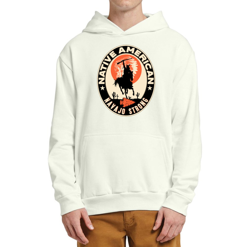 American Indian Strong Warrior Strong Urban Pullover Hoodie | Artistshot