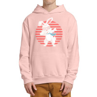 Funny Dabbit Dabbing Rabbit Sunglasses Easter Bunny Gifts Urban Pullover Hoodie | Artistshot