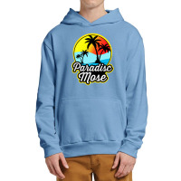 Summer Paradise Mose Urban Pullover Hoodie | Artistshot