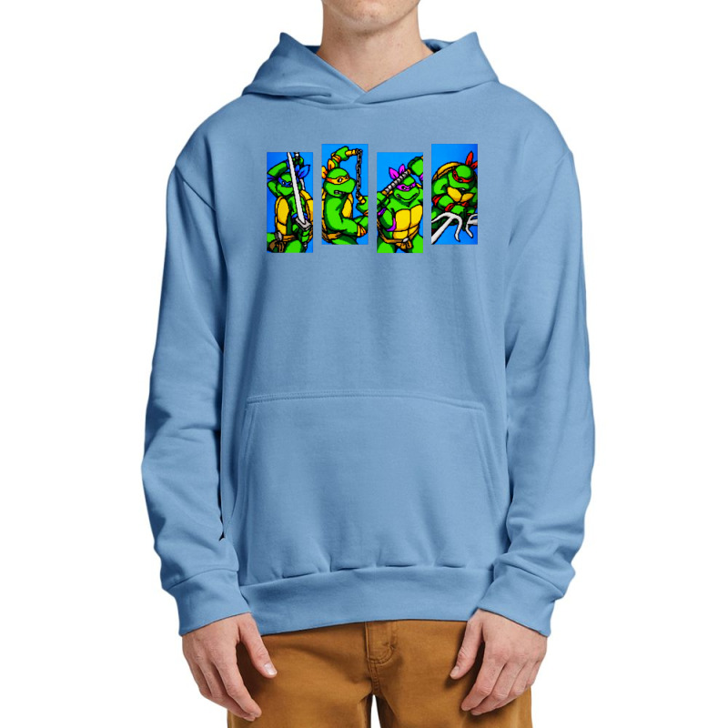 Arcade Turtles Urban Pullover Hoodie by Golden Store | Artistshot