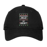 Womens Funny Emt Ugly Christmas Design Emergency Medical Technician V Adjustable Cap | Artistshot