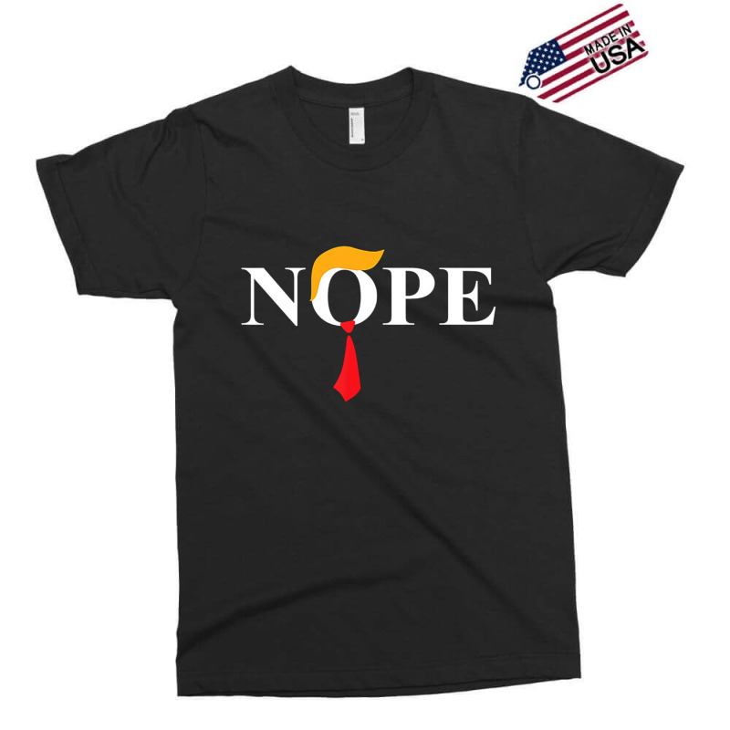 Donald Trump Nope Anti Trump Haircut Tie Exclusive T-shirt | Artistshot