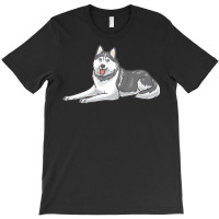 Siberian Husky T  Shirt Siberian Husky Dog T  Shirt T-shirt | Artistshot