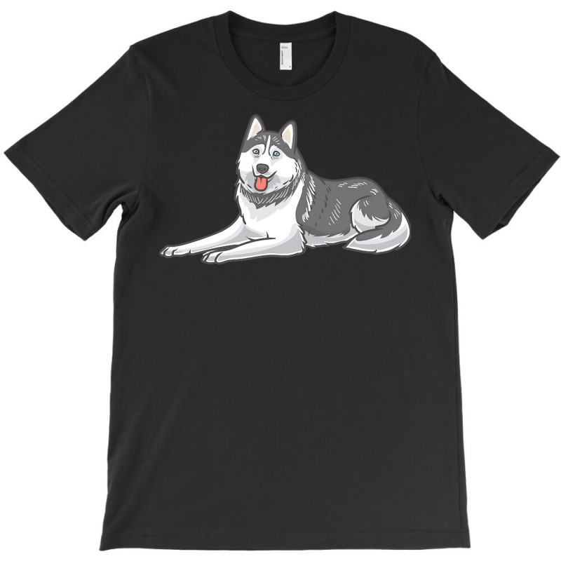 Siberian Husky T  Shirt Siberian Husky Dog T  Shirt T-Shirt by victorycanola | Artistshot