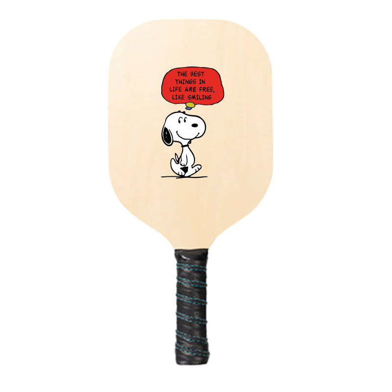 Peanuts Best Things In Life Are Free Pickleball Paddle | Artistshot