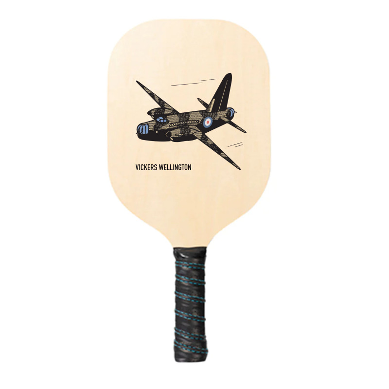 Wellington British Ww2 Bomber Plane Art Pickleball Paddle | Artistshot