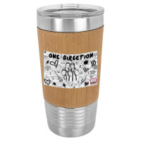 One Direction 5 Leatherette Tumbler | Artistshot