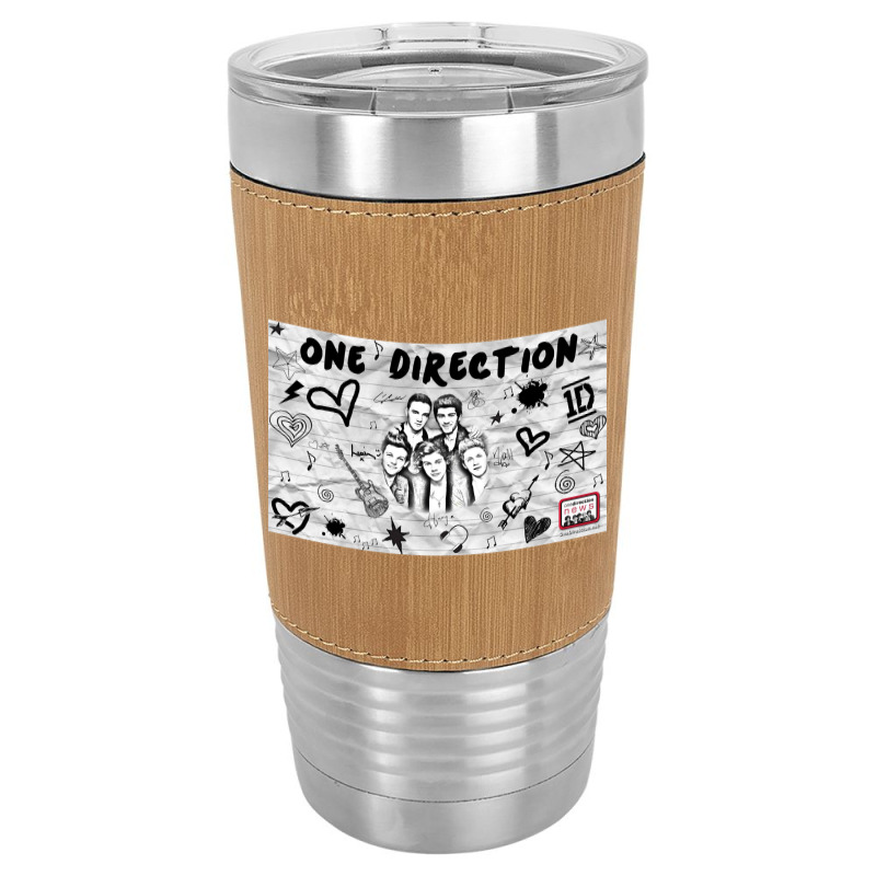 One Direction 5 Leatherette Tumbler | Artistshot