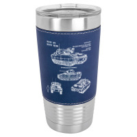 M2 Bradley Ifv M3 Cfv Us Army Recon Blueprint Leatherette Tumbler | Artistshot