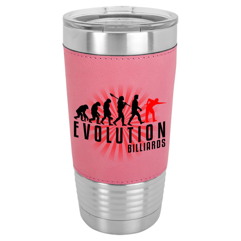 Billiards Evolution Leatherette Tumbler | Artistshot