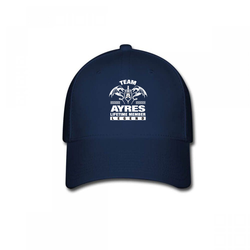 Team Ayres Lifetime Member Gifts Premium Baseball Cap by STACYSCHUDEL | Artistshot