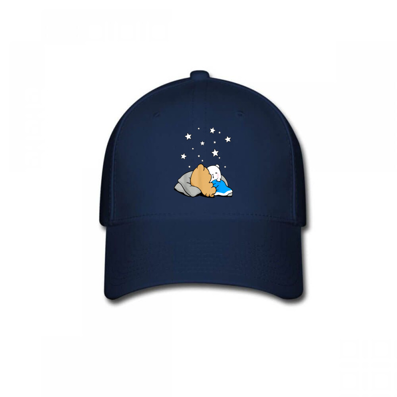 Milk Mocha Bear Sleeping Under The Stars Love Kiss Valentine Baseball Cap by Newest | Artistshot