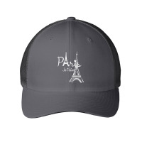 I Love Paris Eiffel Tower France French Souvenir Gifts Men Mesh Cap | Artistshot