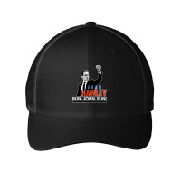 Josh Hawley Run Free Funny Josh Hawley Running Men Women Mesh Cap | Artistshot