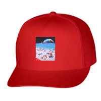 Funny Men Captain Anime For Mens Womens Trucker Cap | Artistshot