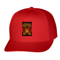 Avenged Sevenfold Fire Monster Trucker Cap | Artistshot