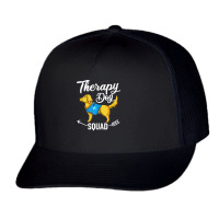 56.therapy Dog Training Service Dogs Assistance Pet Tank Top Trucker Cap | Artistshot