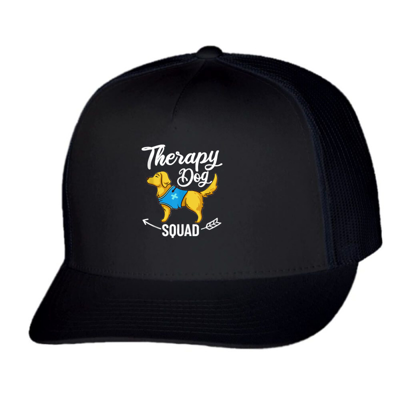 56.therapy Dog Training Service Dogs Assistance Pet Tank Top Trucker Cap by LisaMarieRangel | Artistshot