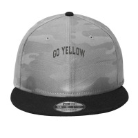 Go Yellow Team Summer Camp Competition Color Event War Game T Shirt Camo Snapback | Artistshot