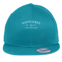 Classic Nantucket Island Cape Cod Product Sweatshirt Flat Bill Snapback Cap | Artistshot