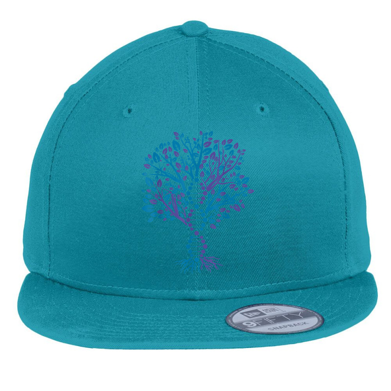 Genealogy Dna Tree Of Life Science Genetic For Genealogist T Shirt Flat Bill Snapback Cap by riogasehzilahiy | Artistshot