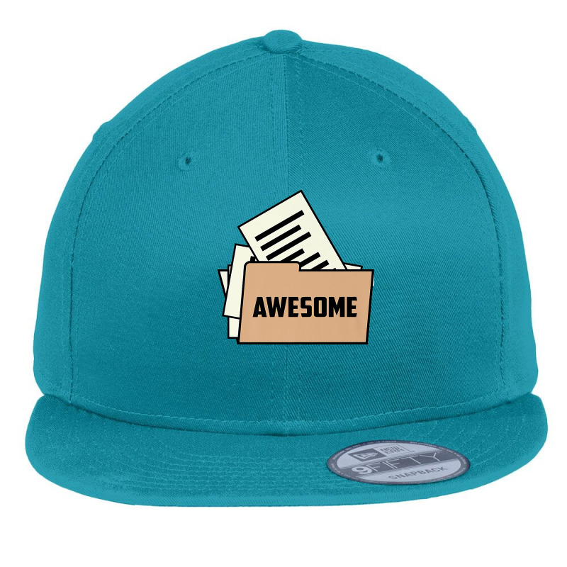 Folder Premium T Shirt Flat Bill Snapback Cap | Artistshot