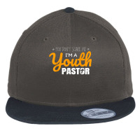 Youth Pastor Appreciation Gifts Christian Cool Religious T Shirt Flat Bill Snapback Cap | Artistshot