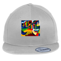 Cartoon Gifts Thundershower Mens Womens Flat Bill Snapback Cap | Artistshot