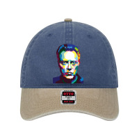 Christoper Walken In Wpap Pop Art Style Dyed Cap | Artistshot