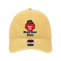 Resto, Black Bear Diner Dyed Cap | Artistshot