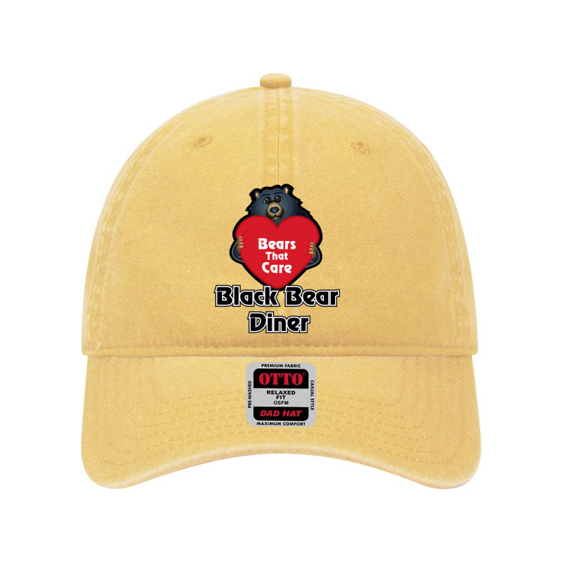 Resto, Black Bear Diner Dyed Cap by Kahet | Artistshot