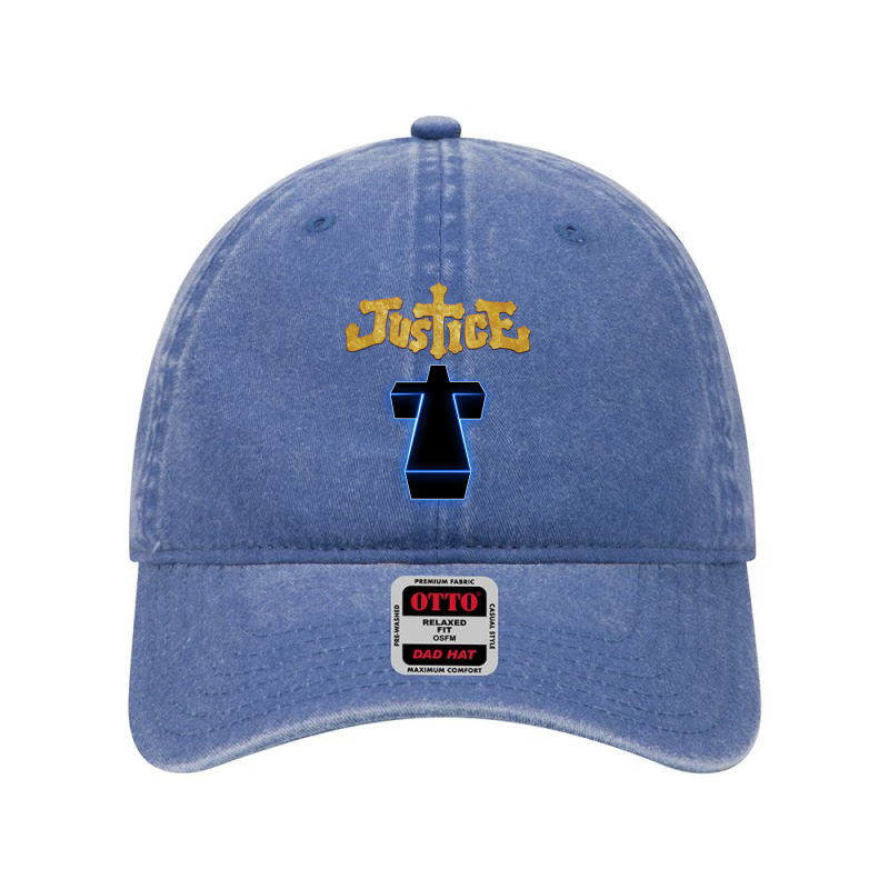 New Justice Cool Graphic Design Dyed Cap | Artistshot