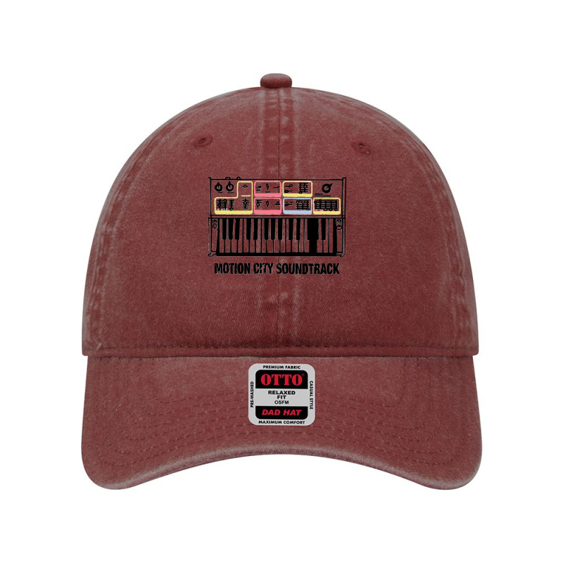 Motion City Soundtrack Merch Synth Dyed Cap | Artistshot