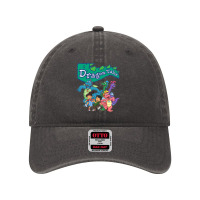 Dragon Tales Graphic Dyed Cap | Artistshot