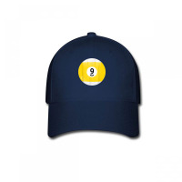 Number 9 Pool Ball Billiard Pool Ball Baseball Cap | Artistshot