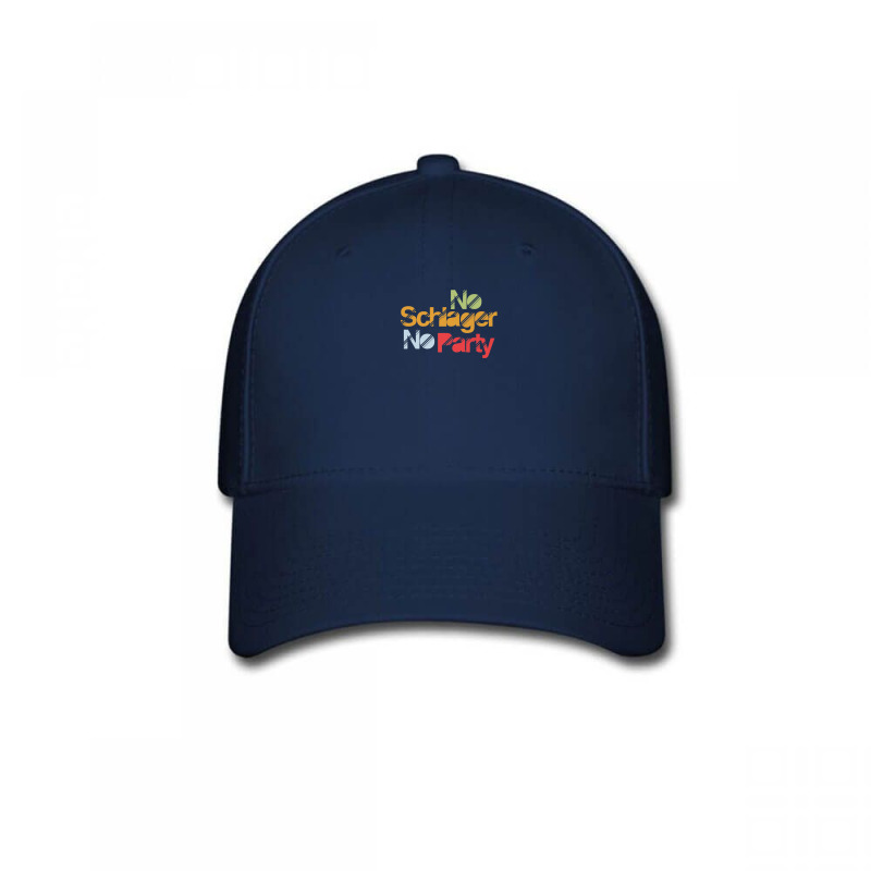 German Catchy Music Lover No Schlager No Party Musician Baseball Cap | Artistshot