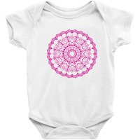 Luxury Mandala With Golden Arabesque Baby Bodysuit | Artistshot