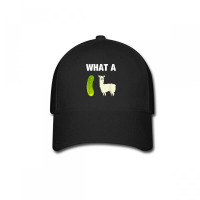 Funny Llama Lover Pun What A Dill Llama (dilemma) Baseball Cap | Artistshot